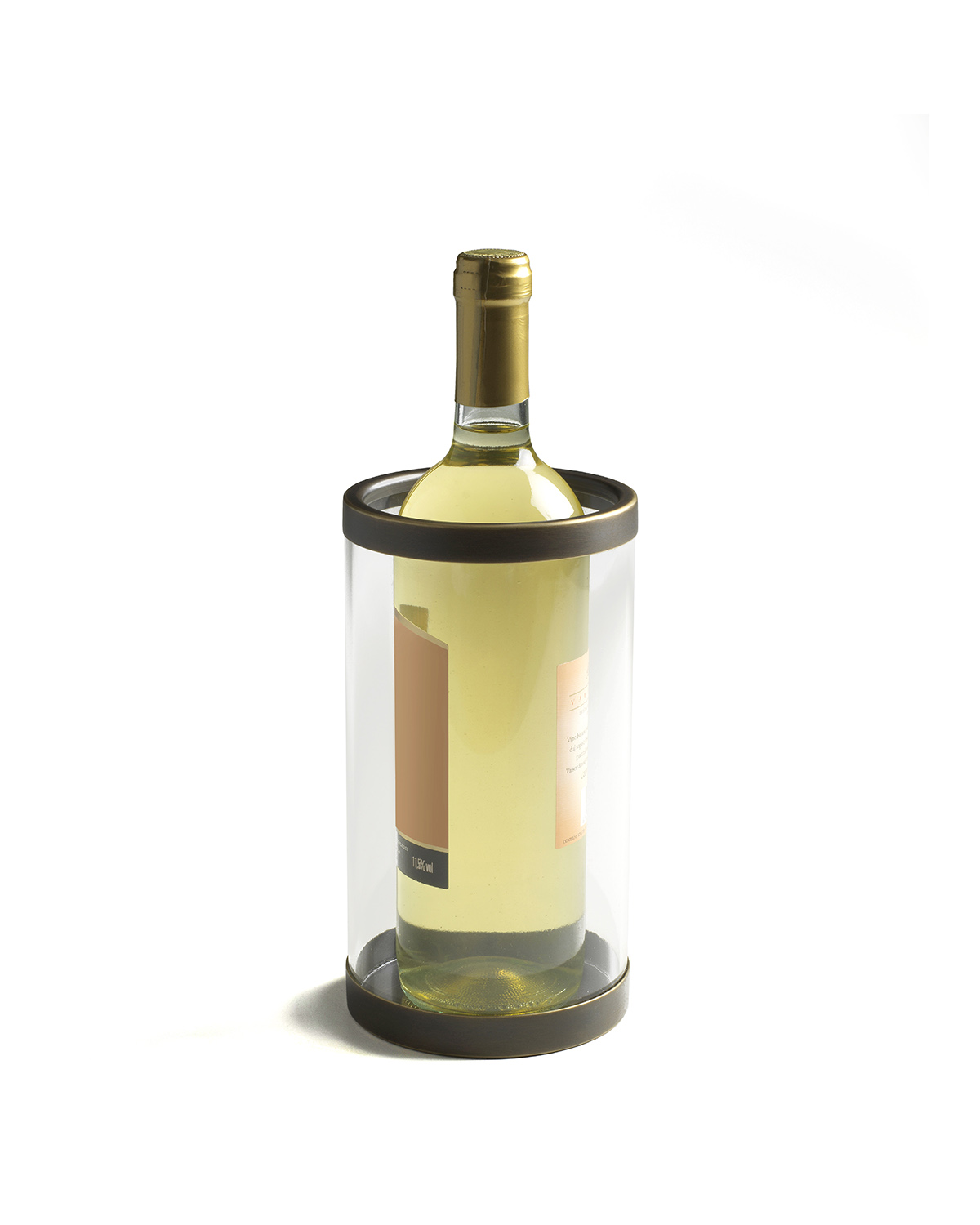 Glacette per vino Noun in neoprene riciclato personalizzabile con logo - Glacette  per vino Noun in neoprene riciclato personalizzabile online con stampa logo  aziendale